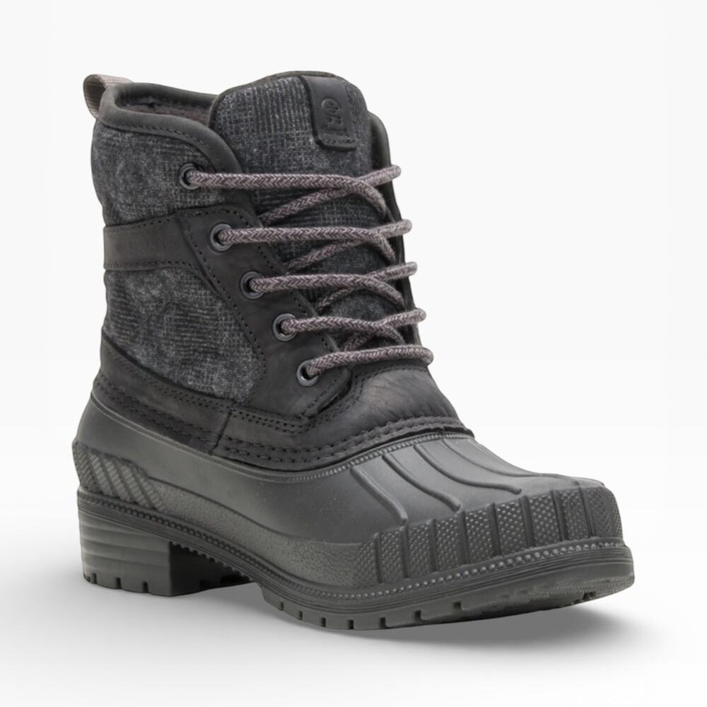 Kamik Sienna Mid 2 Waterproof Duck Black Boots – Sz 10M